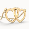 Picture of CHOCLI 18K GOLD PLATED NECKLESS - CONNECTED HEARTS